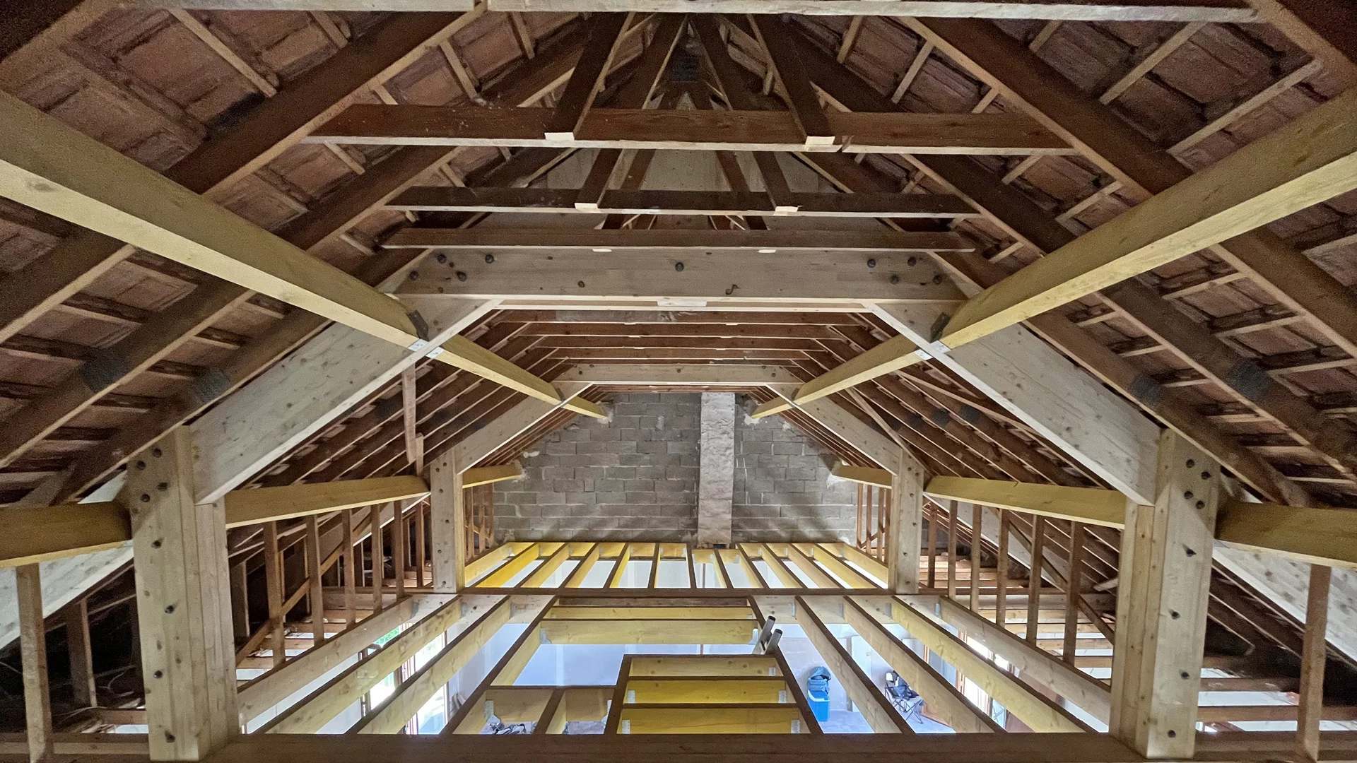 Construction de charpente en bois Essonne 91